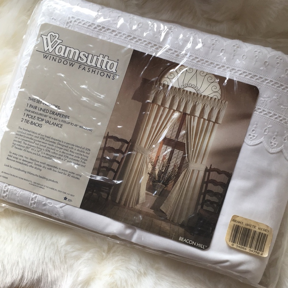 WAMSUTTA WINDOW FASHION SET
